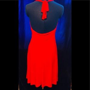 Tempted Hearts red cocktail dress